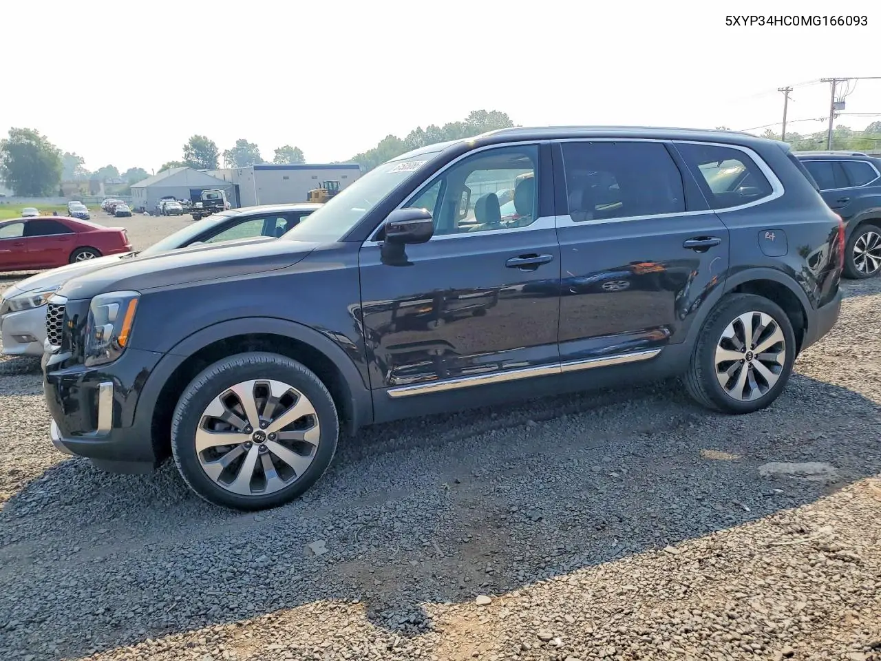 2021 Kia Telluride Ex VIN: 5XYP34HC0MG166093 Lot: 61525086
