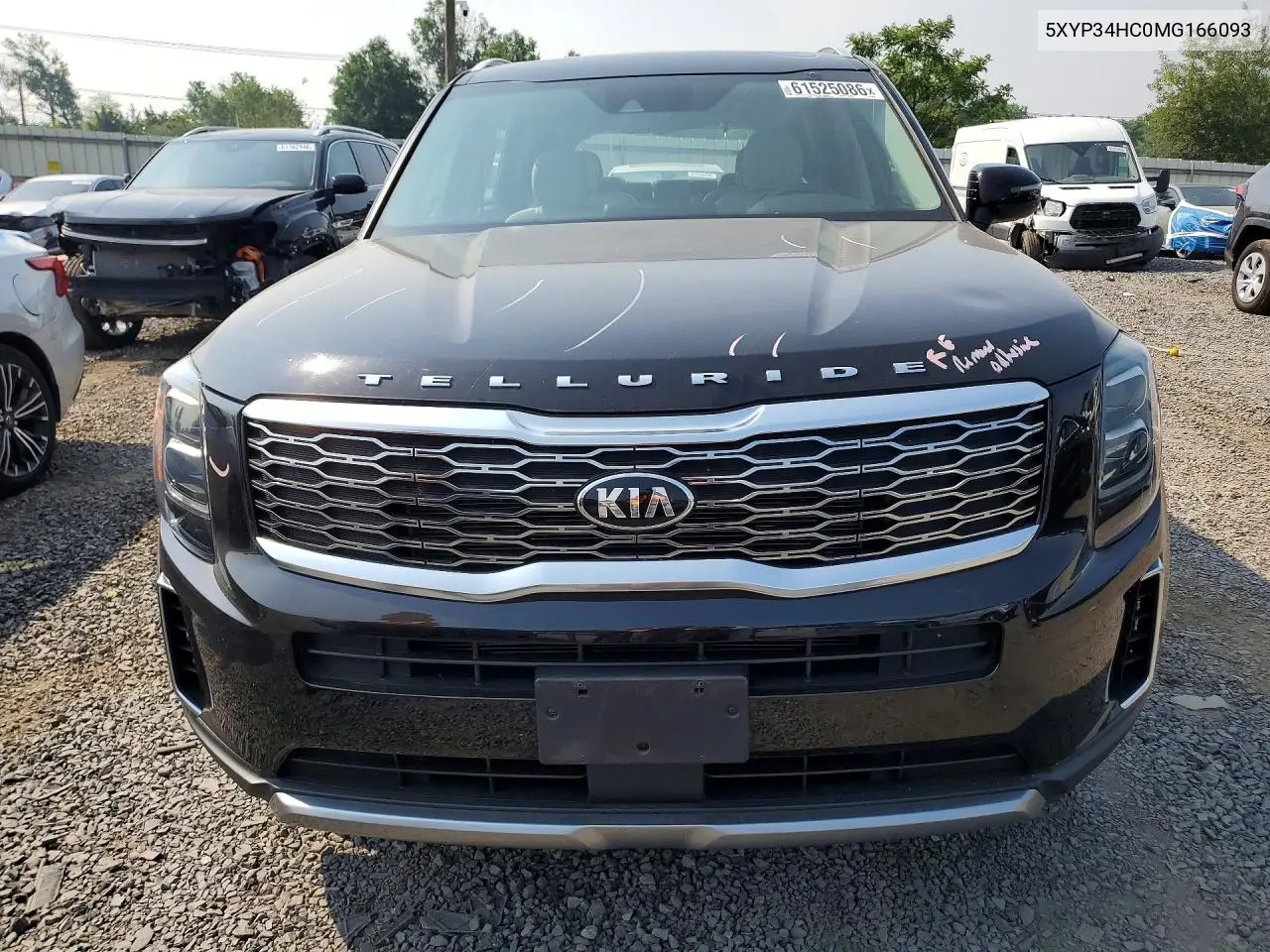 2021 Kia Telluride Ex VIN: 5XYP34HC0MG166093 Lot: 61525086