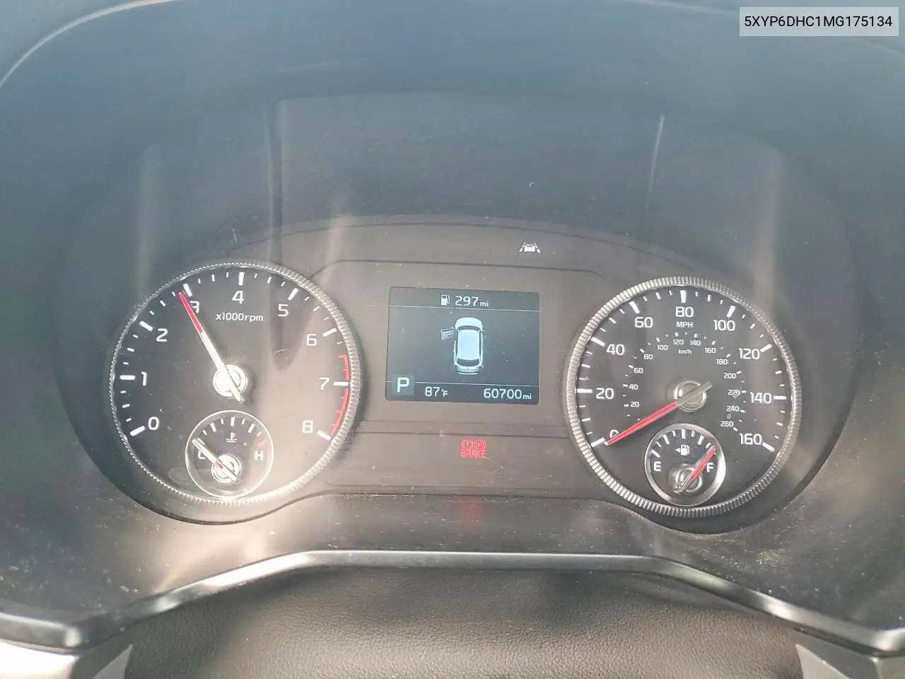2021 Kia Telluride S VIN: 5XYP6DHC1MG175134 Lot: 61563196