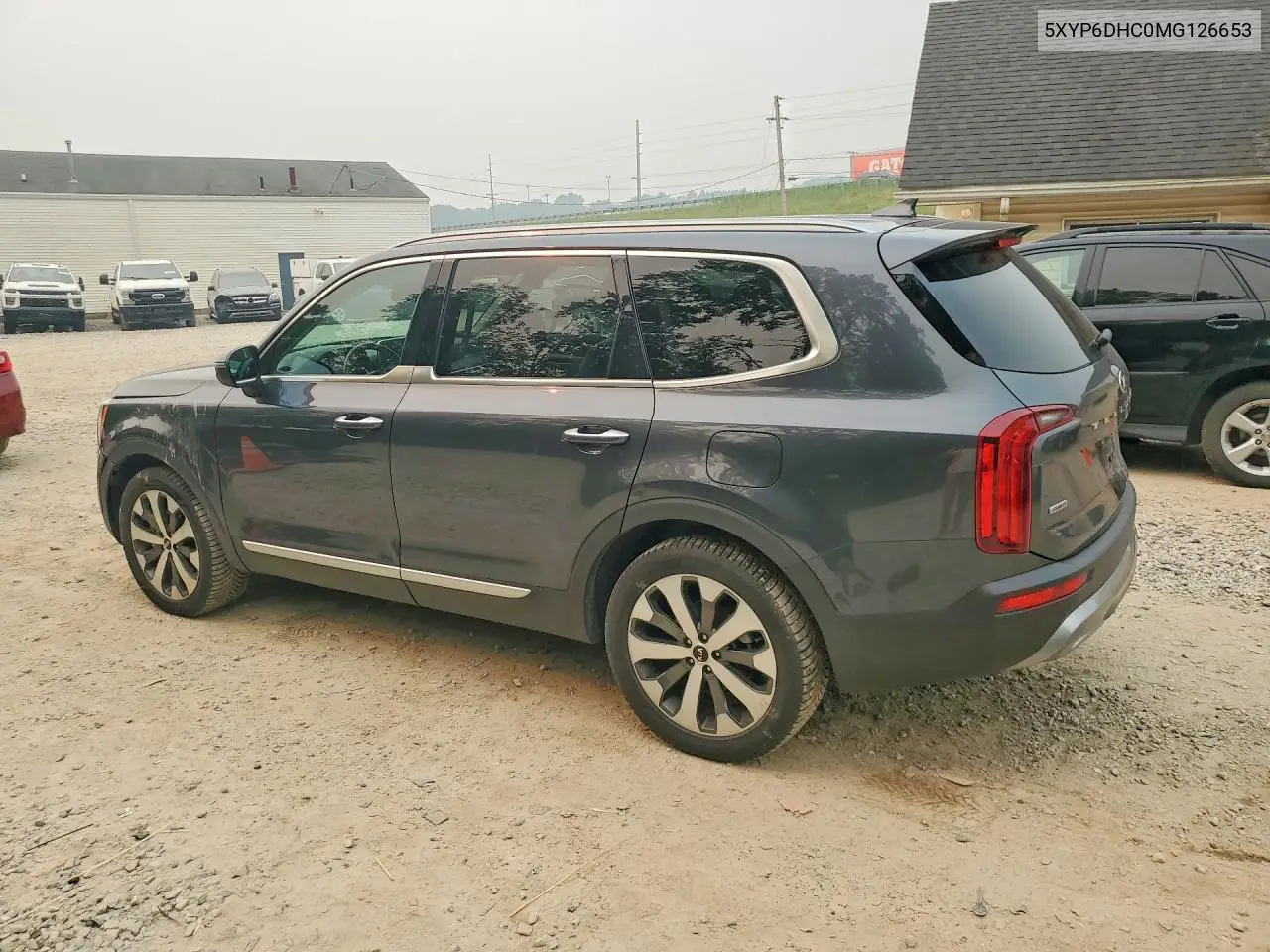 2021 Kia Telluride S VIN: 5XYP6DHC0MG126653 Lot: 61593906