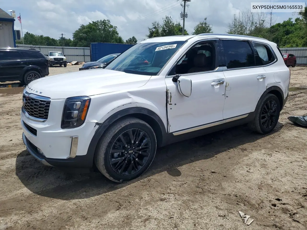 2021 Kia Telluride Sx VIN: 5XYP5DHC5MG165533 Lot: 62134996
