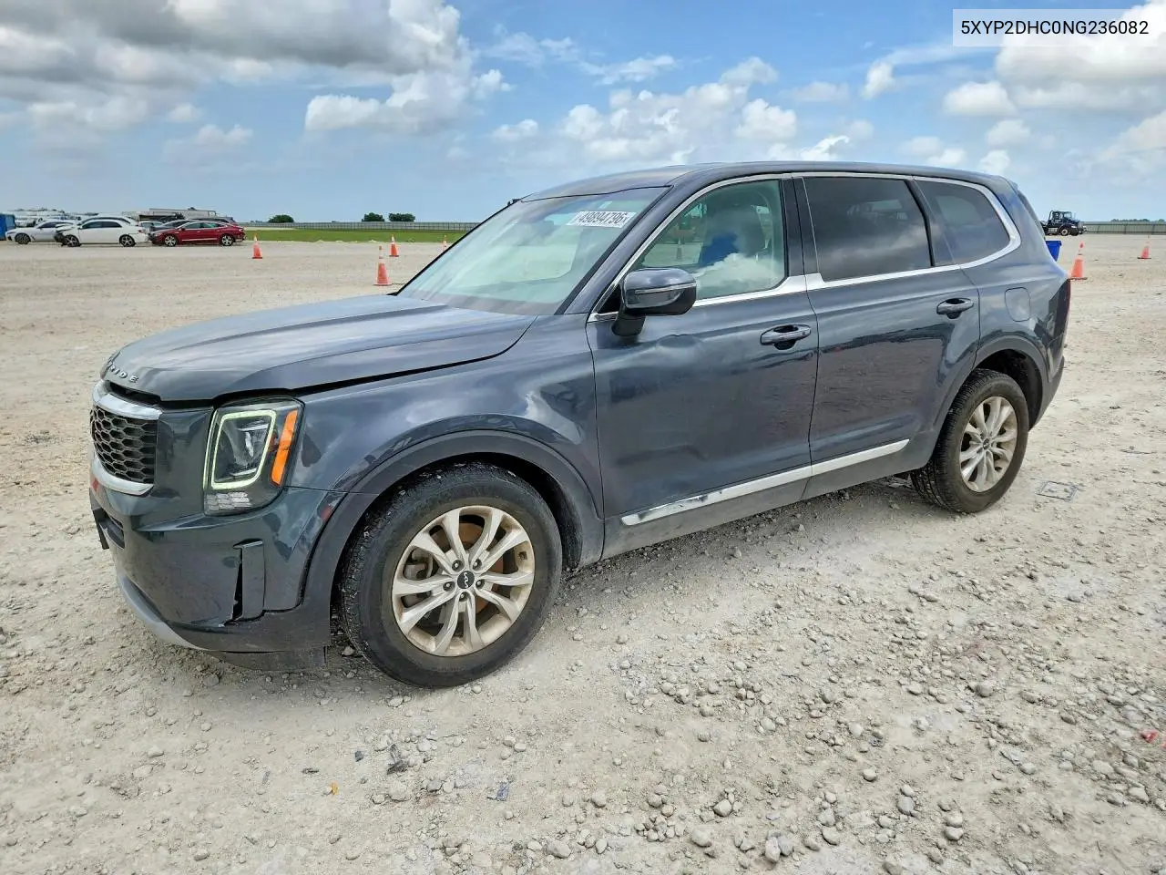 2022 Kia Telluride Lx VIN: 5XYP2DHC0NG236082 Lot: 49894796