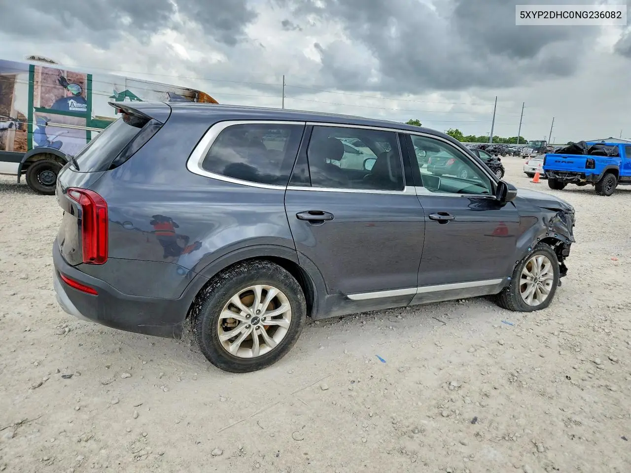 2022 Kia Telluride Lx VIN: 5XYP2DHC0NG236082 Lot: 49894796