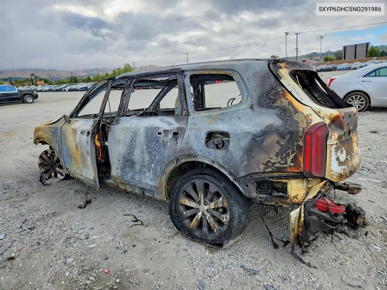 2022 Kia Telluride S VIN: 5XYP6DHC5NG291986 Lot: 55377126
