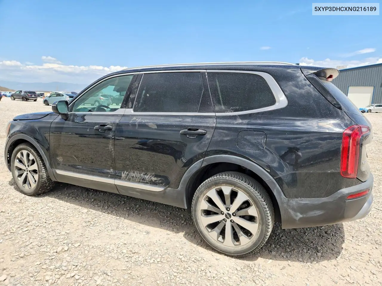 2022 Kia Telluride Ex VIN: 5XYP3DHCXNG216189 Lot: 59611616