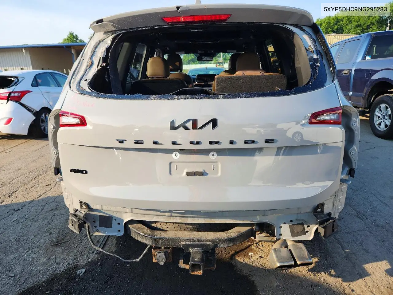 2022 Kia Telluride Sx VIN: 5XYP5DHC9NG295283 Lot: 59790076