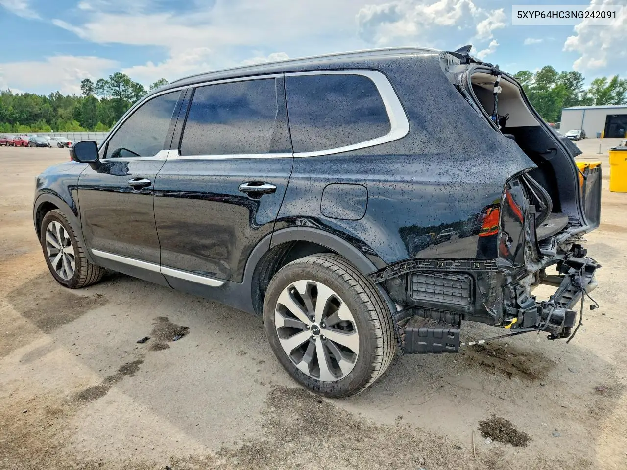 2022 Kia Telluride S VIN: 5XYP64HC3NG242091 Lot: 59836386