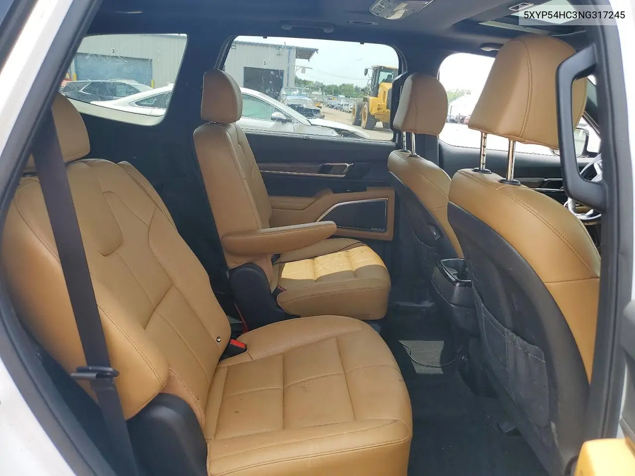 2022 Kia Telluride Sx VIN: 5XYP54HC3NG317245 Lot: 59964906