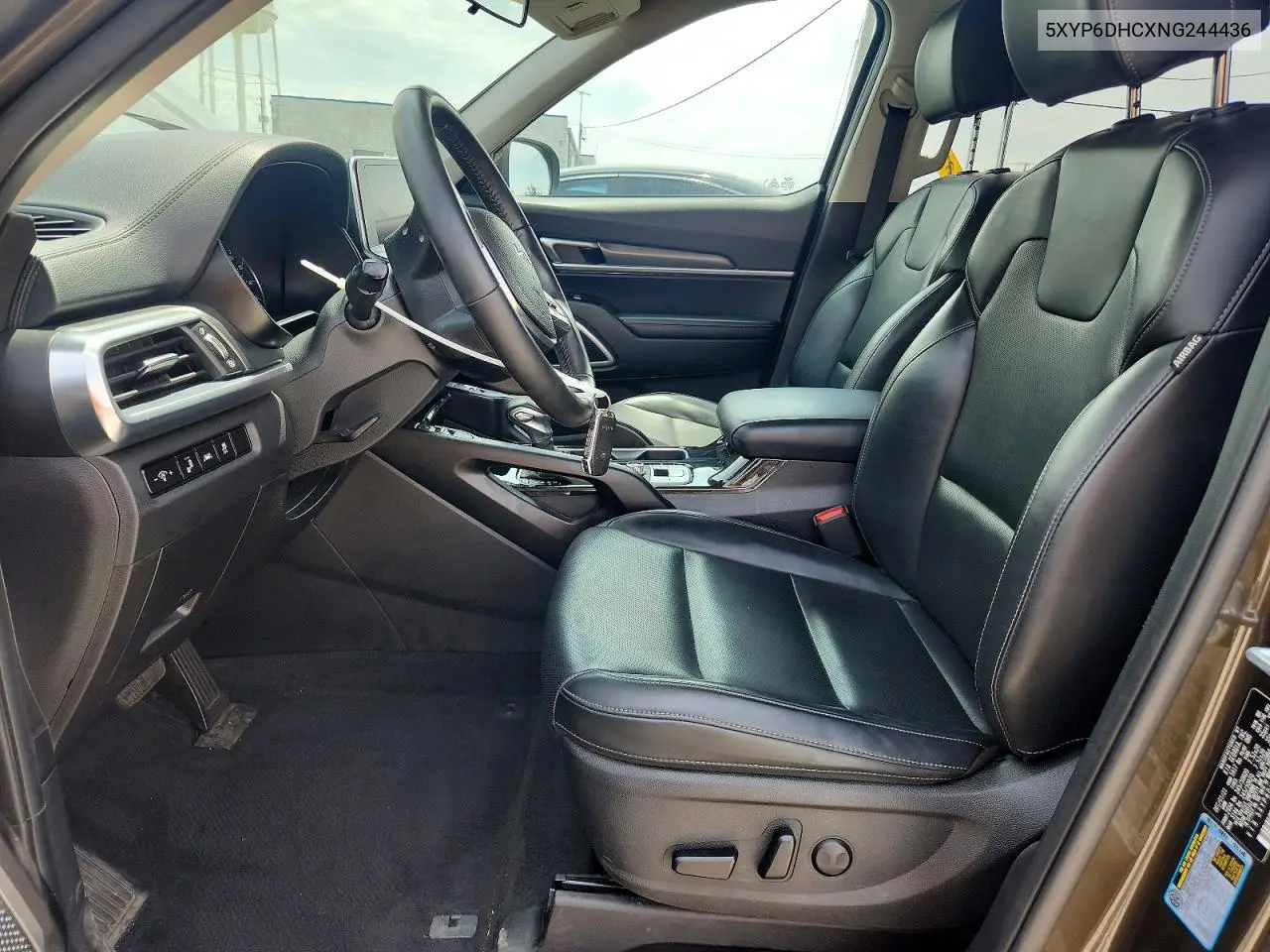 2022 Kia Telluride S VIN: 5XYP6DHCXNG244436 Lot: 60202696
