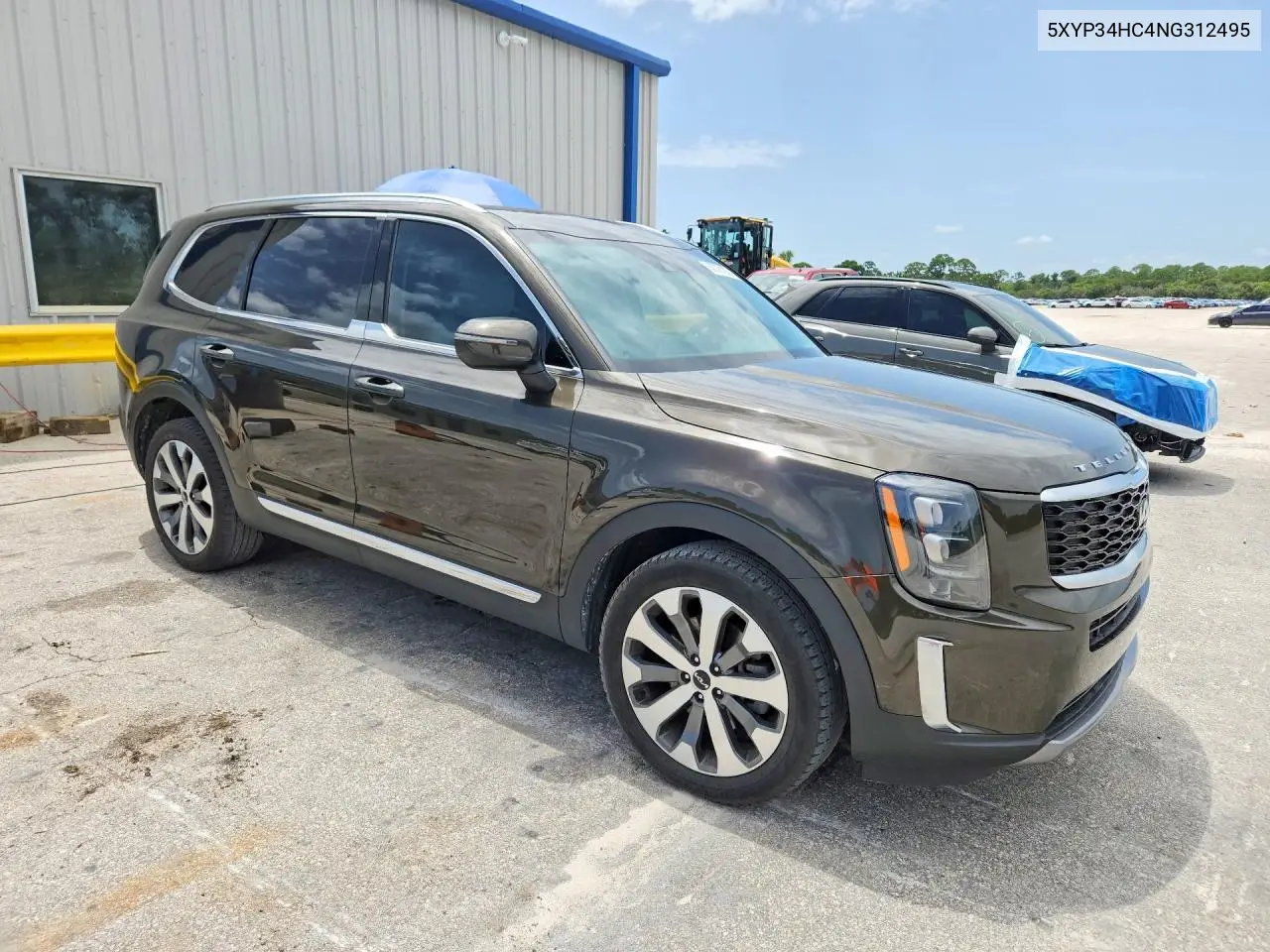 2022 Kia Telluride Ex VIN: 5XYP34HC4NG312495 Lot: 60379106