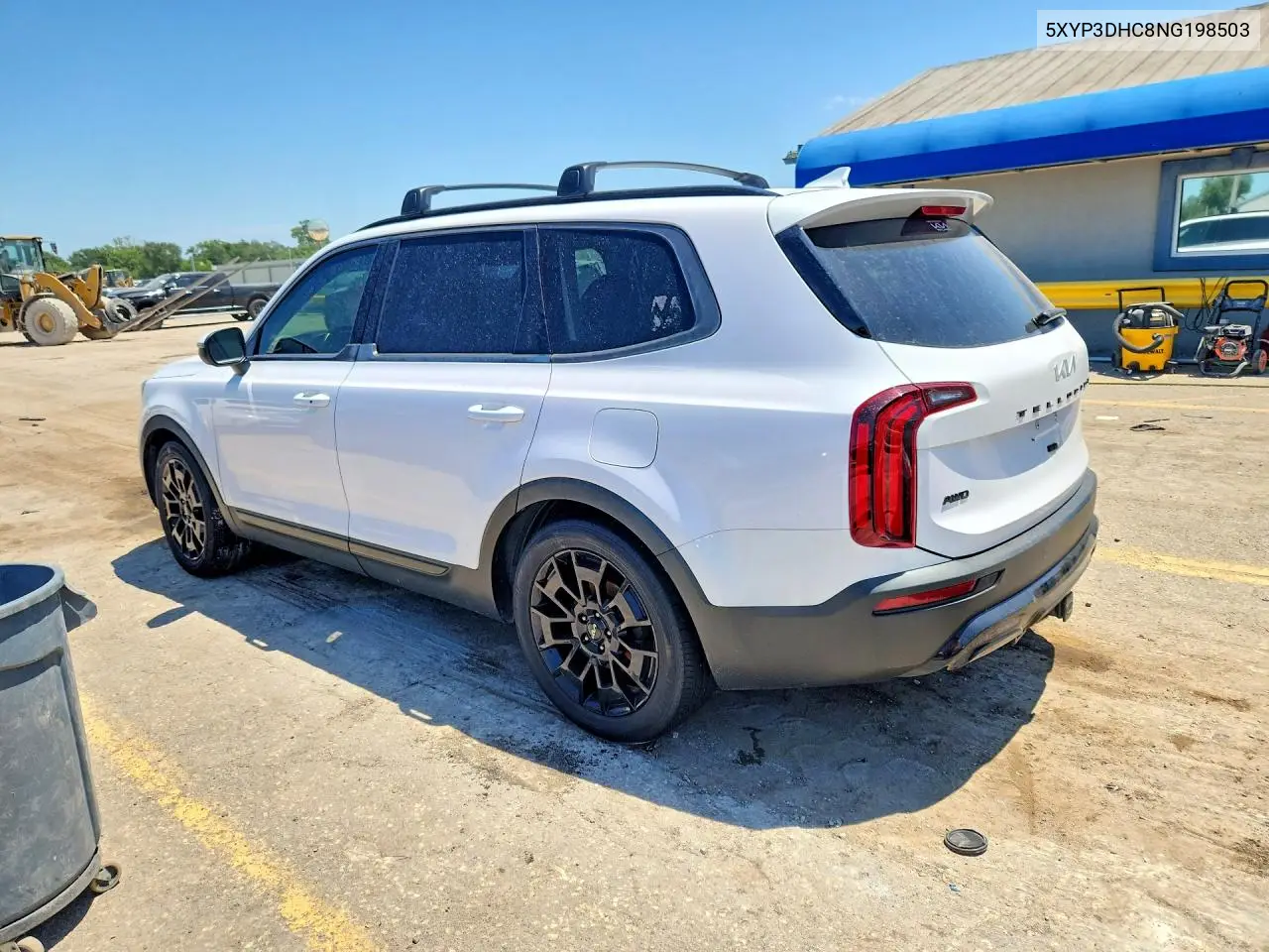 2022 Kia Telluride Ex VIN: 5XYP3DHC8NG198503 Lot: 60384126