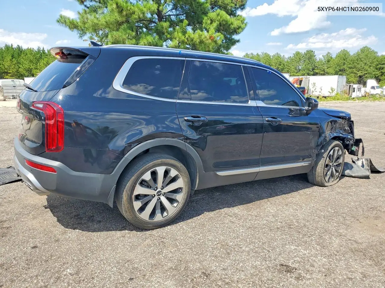 2022 Kia Telluride S VIN: 5XYP64HC1NG260900 Lot: 60439646