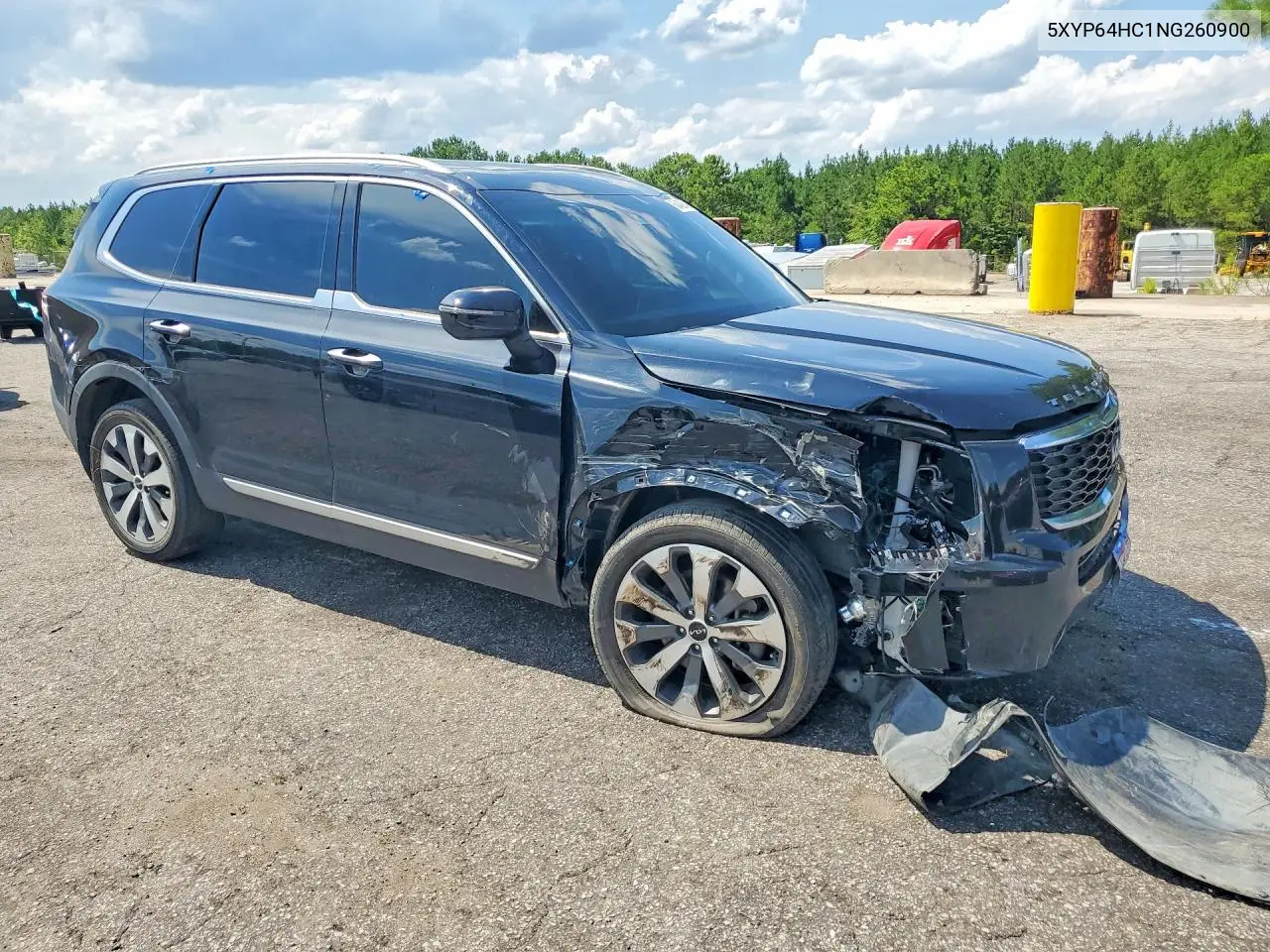 2022 Kia Telluride S VIN: 5XYP64HC1NG260900 Lot: 60439646