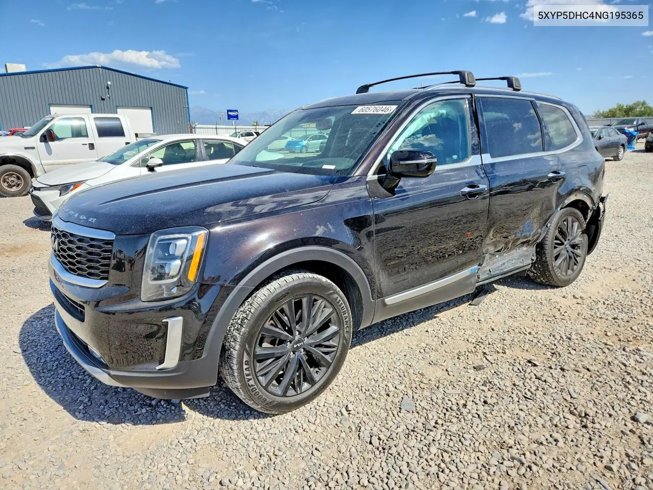 2022 Kia Telluride Sx VIN: 5XYP5DHC4NG195365 Lot: 60576046