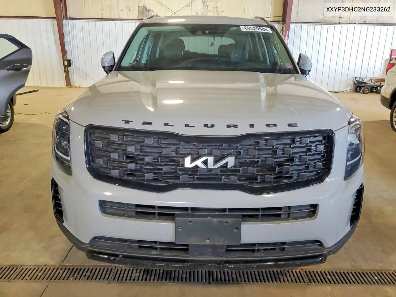 2022 Kia Telluride Lx VIN: 5XYP3DHC2NG233262 Lot: 60589686
