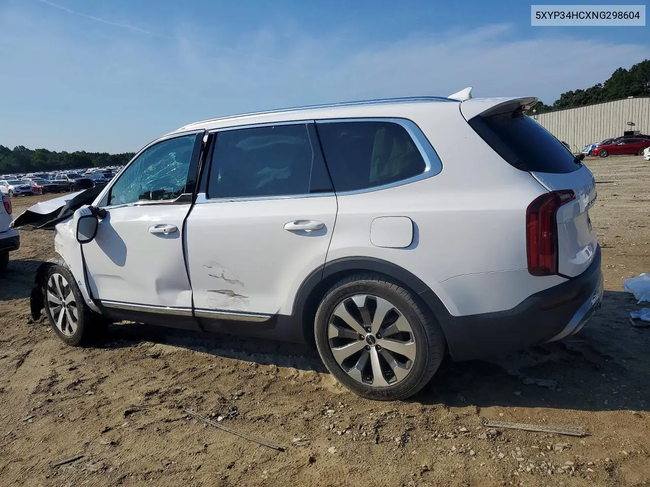 2022 Kia Telluride Ex VIN: 5XYP34HCXNG298604 Lot: 60635706
