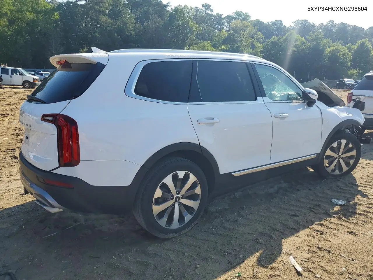 2022 Kia Telluride Ex VIN: 5XYP34HCXNG298604 Lot: 60635706