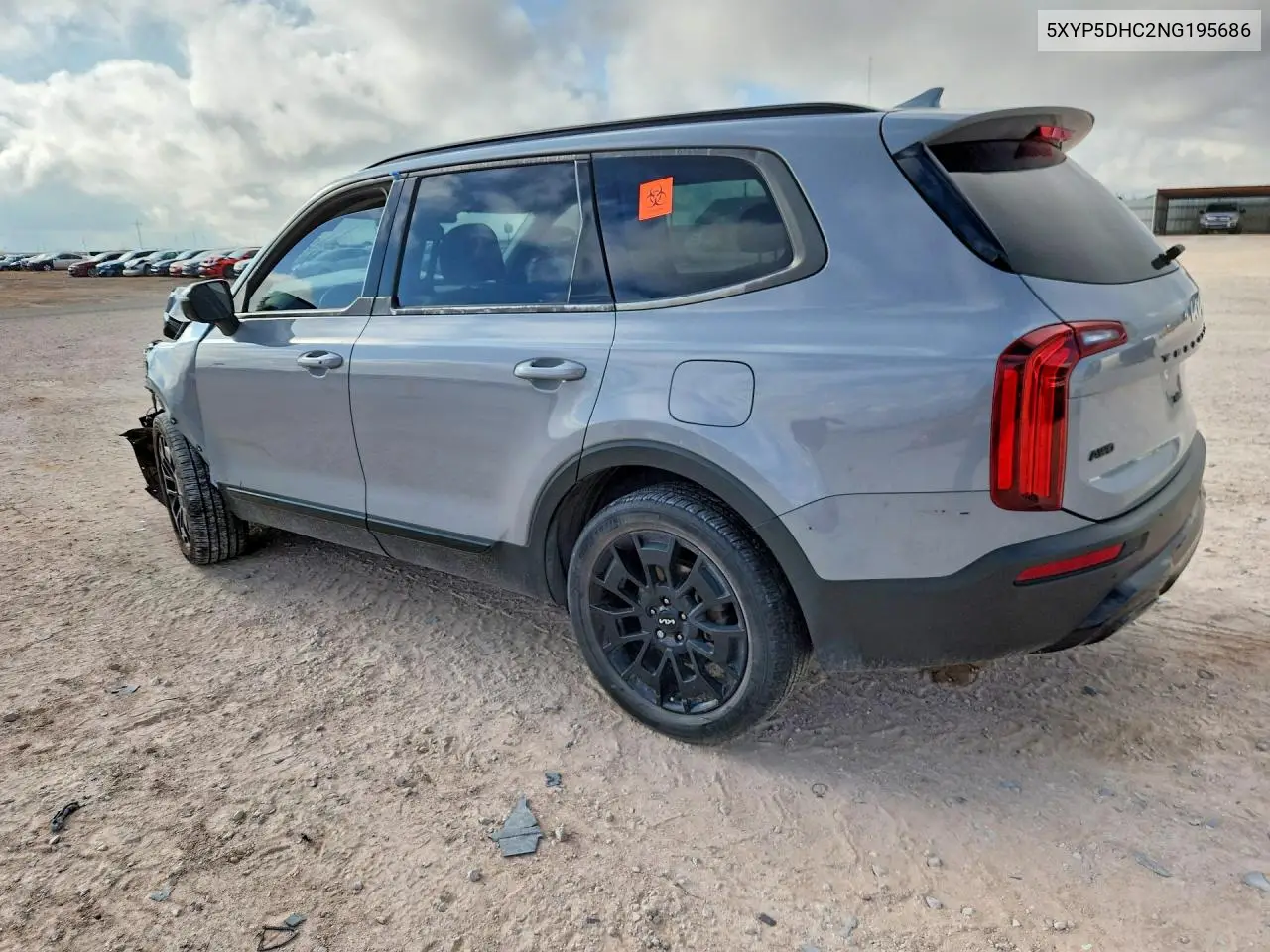 2022 Kia Telluride Sx VIN: 5XYP5DHC2NG195686 Lot: 60847386