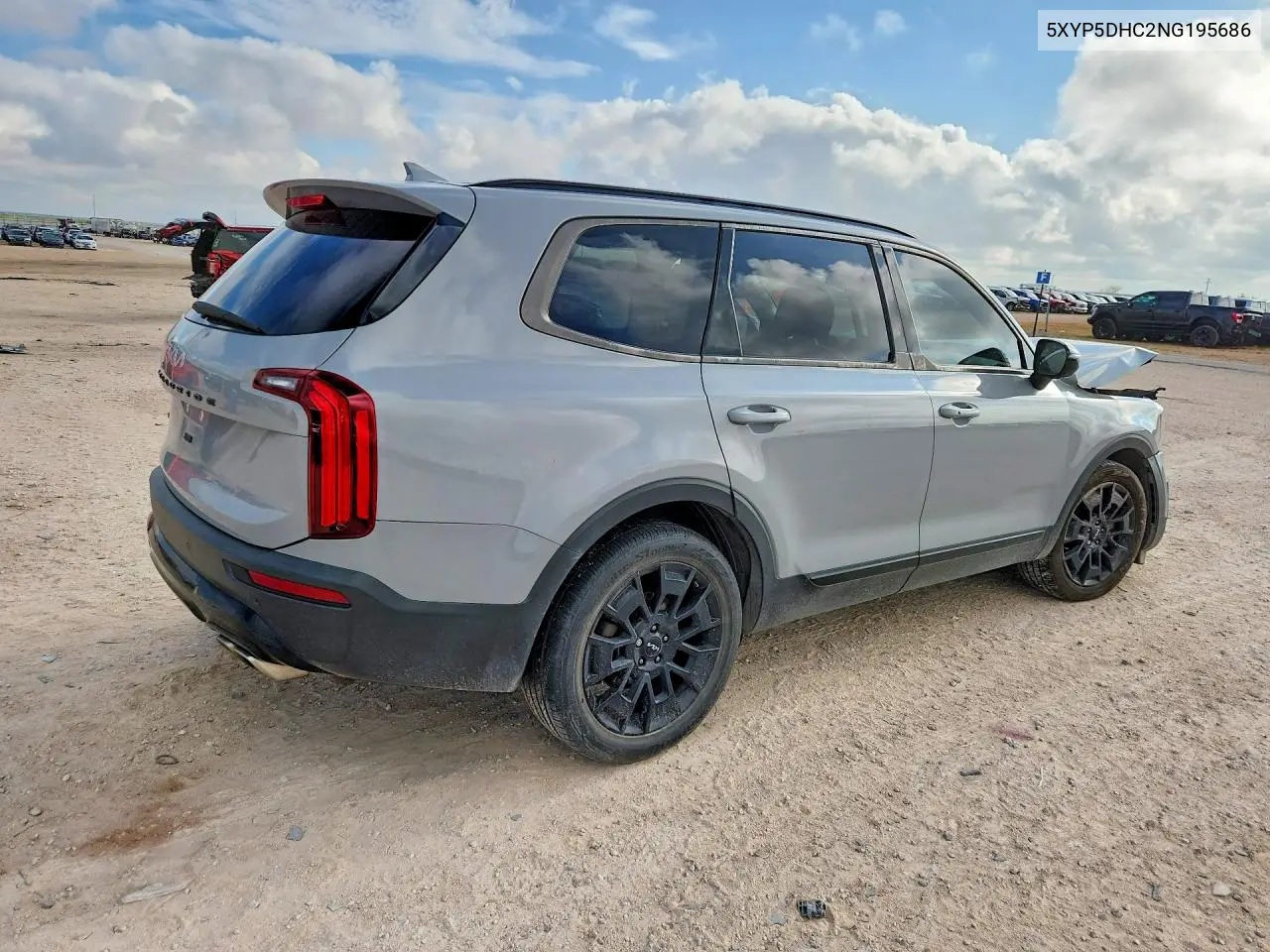 2022 Kia Telluride Sx VIN: 5XYP5DHC2NG195686 Lot: 60847386