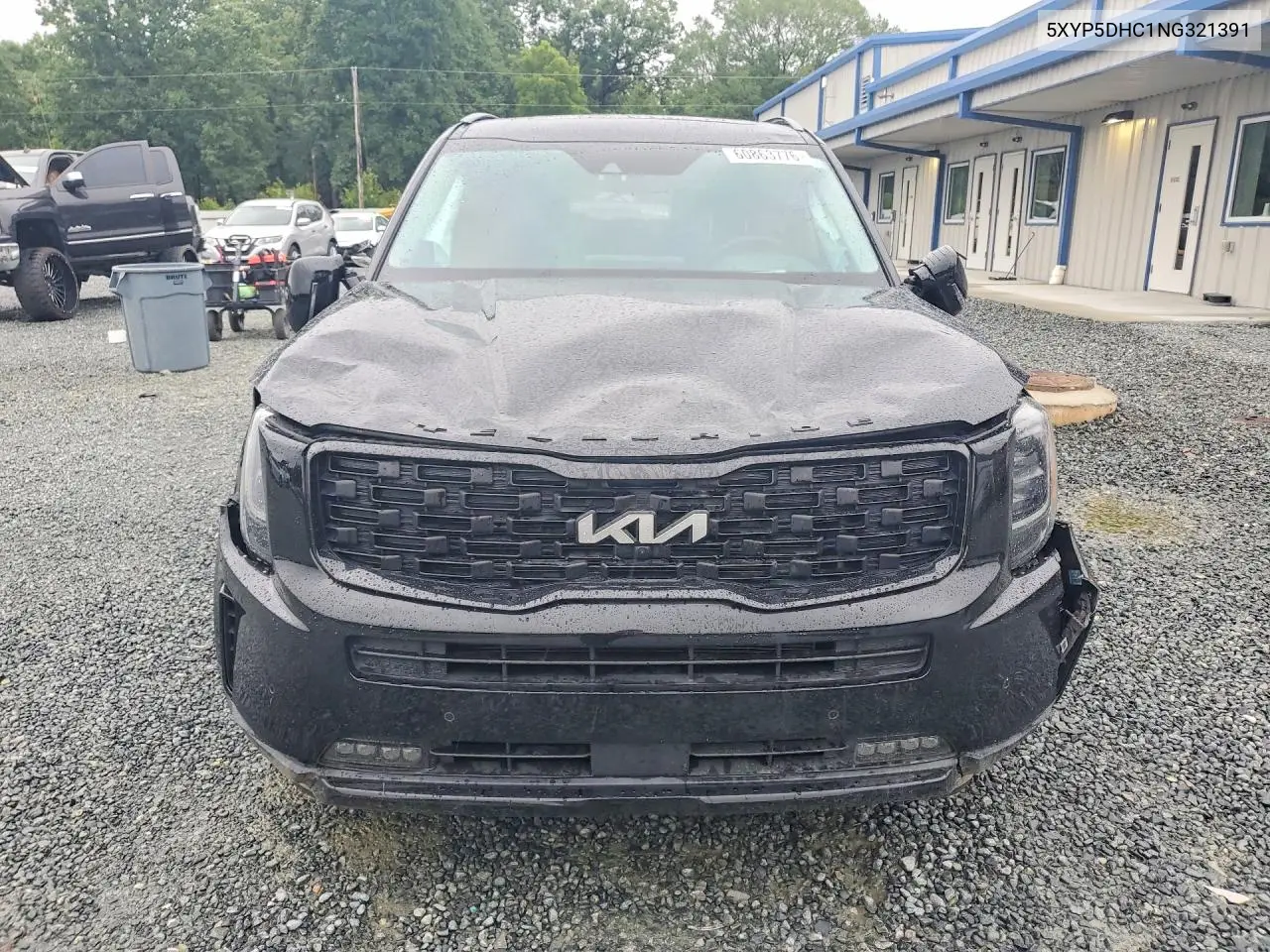 2022 Kia Telluride Sx VIN: 5XYP5DHC1NG321391 Lot: 60863776