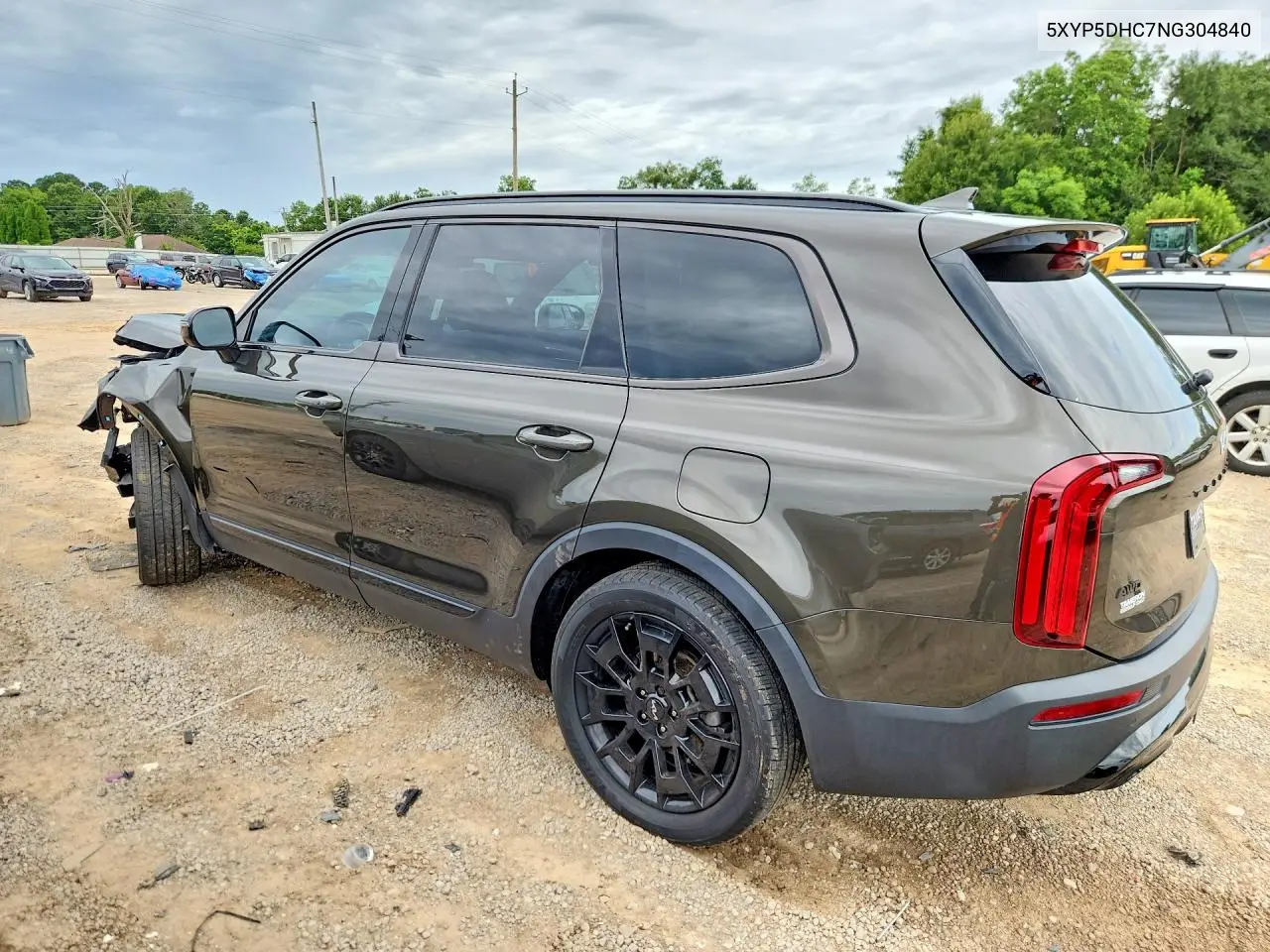 2022 Kia Telluride Sx VIN: 5XYP5DHC7NG304840 Lot: 60939696