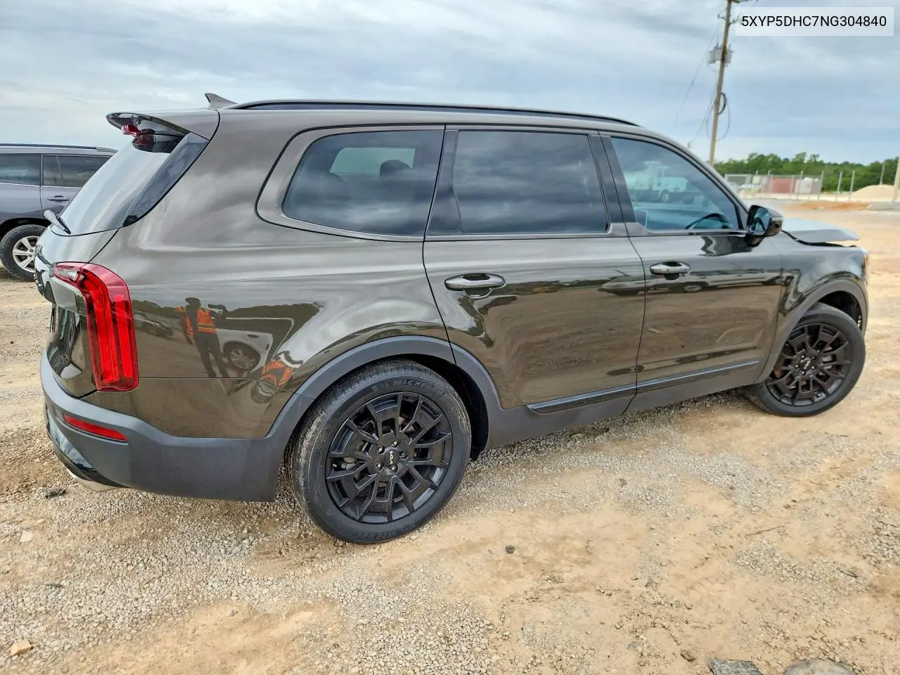 2022 Kia Telluride Sx VIN: 5XYP5DHC7NG304840 Lot: 60939696