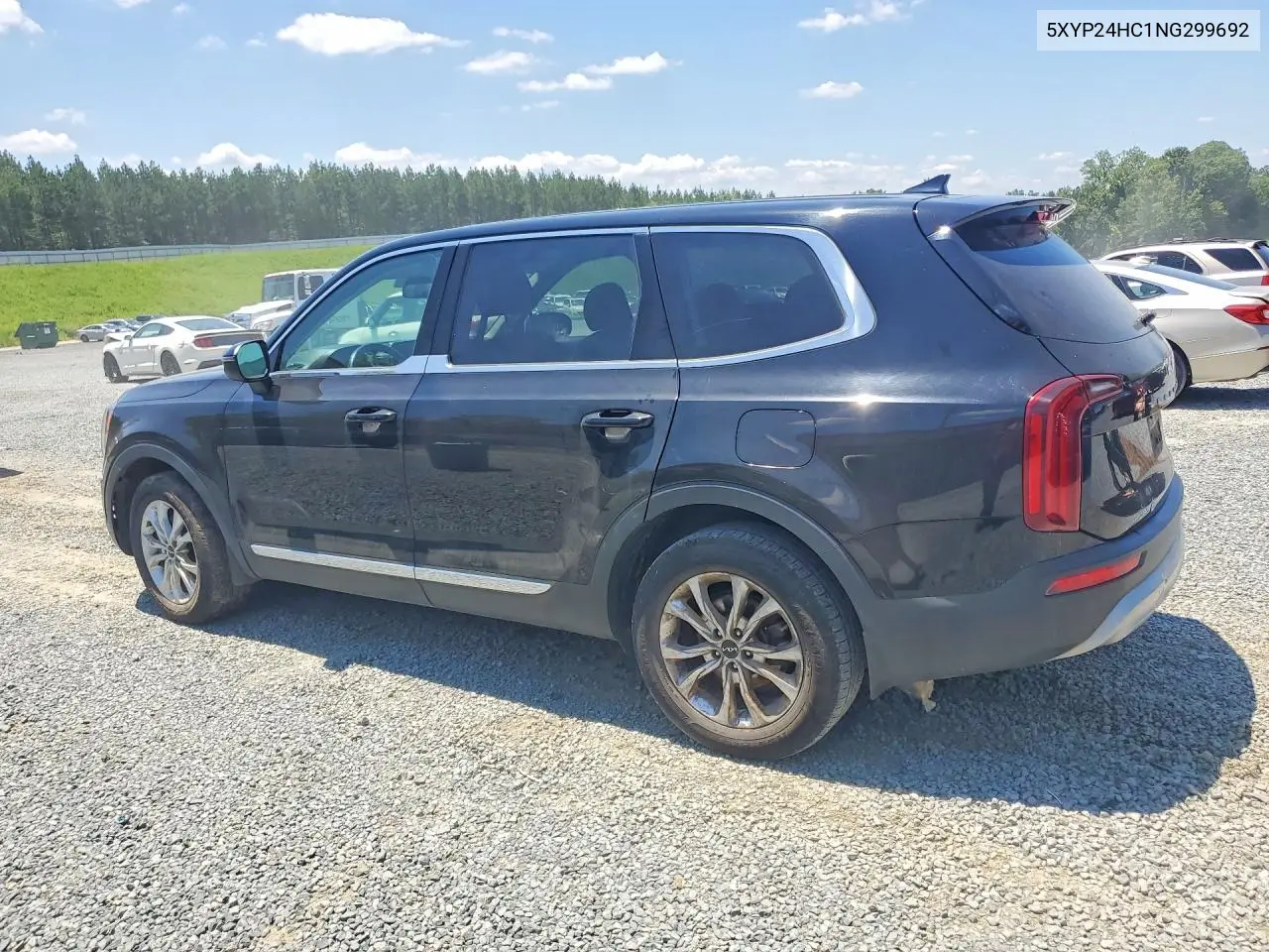 2022 Kia Telluride Lx VIN: 5XYP24HC1NG299692 Lot: 60994426