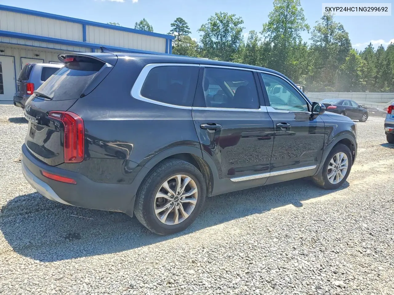 2022 Kia Telluride Lx VIN: 5XYP24HC1NG299692 Lot: 60994426