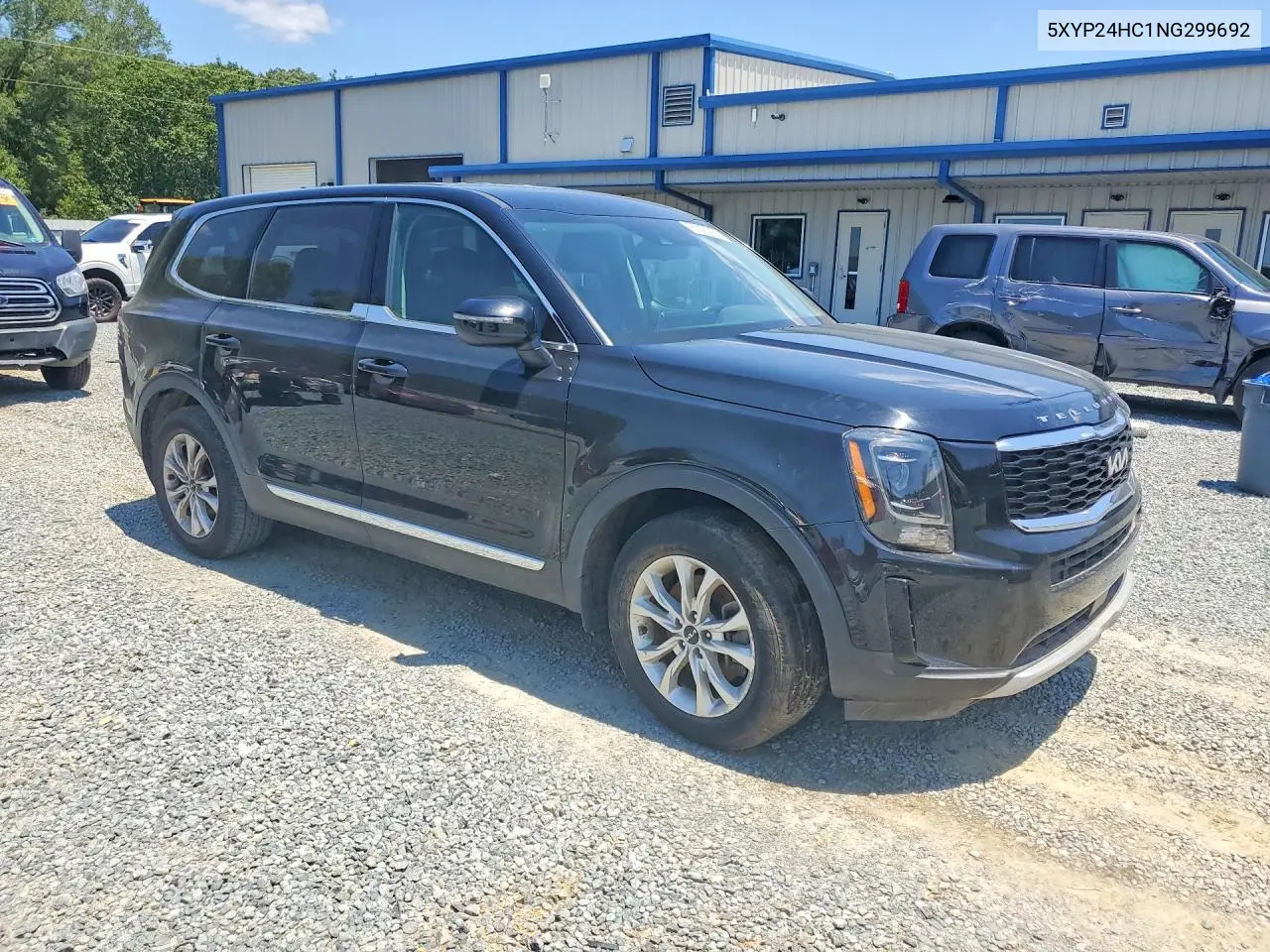 2022 Kia Telluride Lx VIN: 5XYP24HC1NG299692 Lot: 60994426