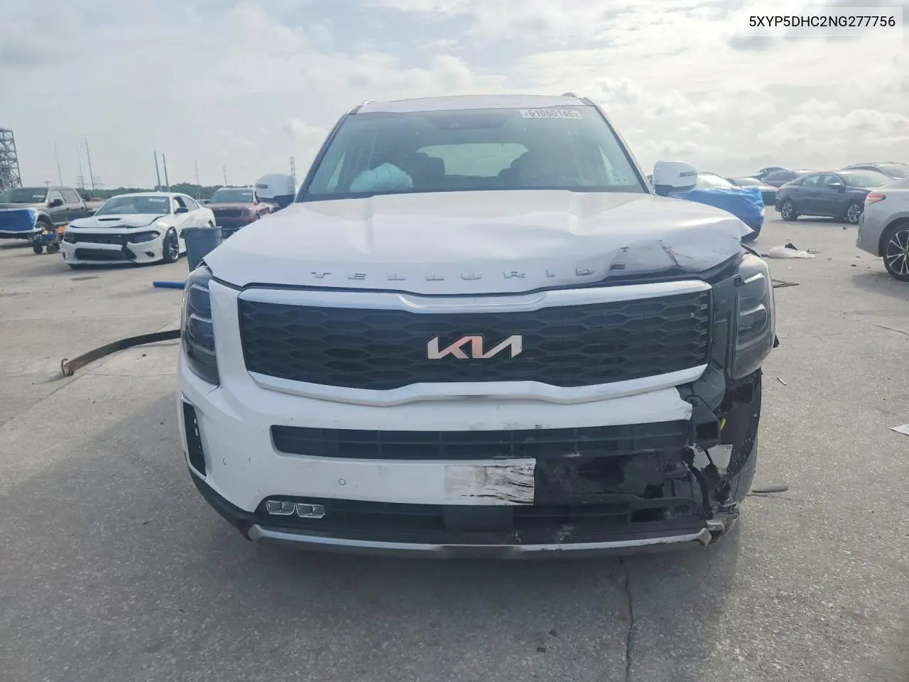 2022 Kia Telluride Sx VIN: 5XYP5DHC2NG277756 Lot: 61060146