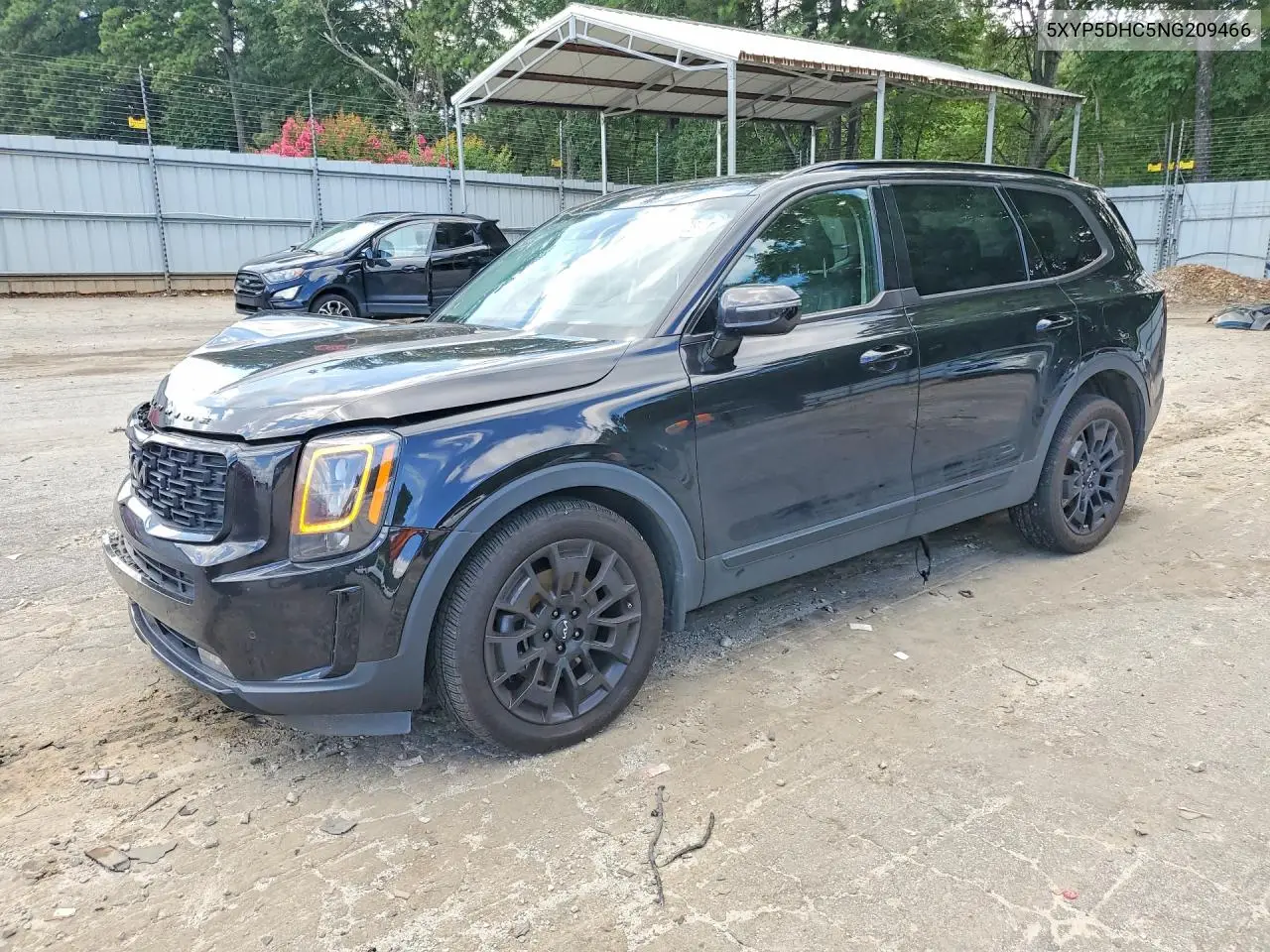 2022 Kia Telluride Sx VIN: 5XYP5DHC5NG209466 Lot: 61103226