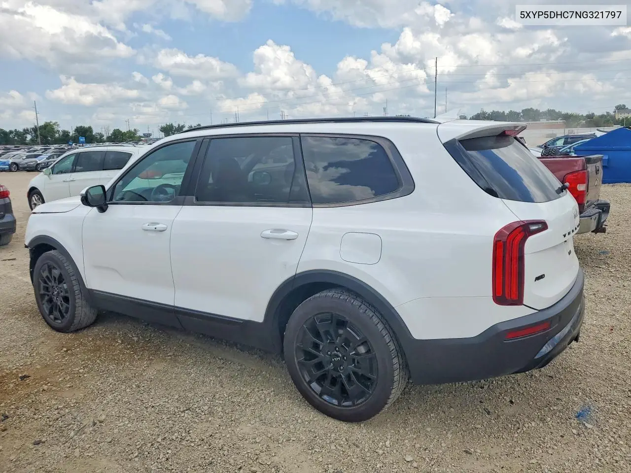 2022 Kia Telluride Sx VIN: 5XYP5DHC7NG321797 Lot: 61296006