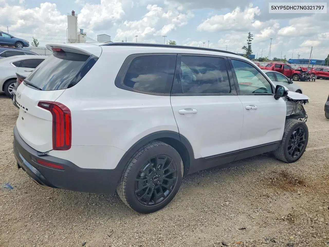 2022 Kia Telluride Sx VIN: 5XYP5DHC7NG321797 Lot: 61296006