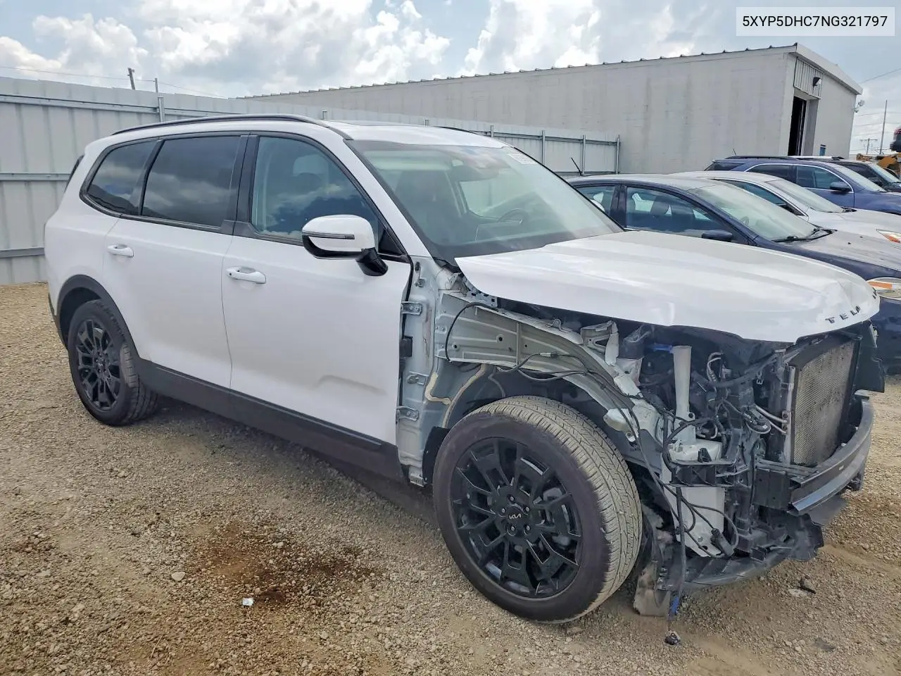 2022 Kia Telluride Sx VIN: 5XYP5DHC7NG321797 Lot: 61296006