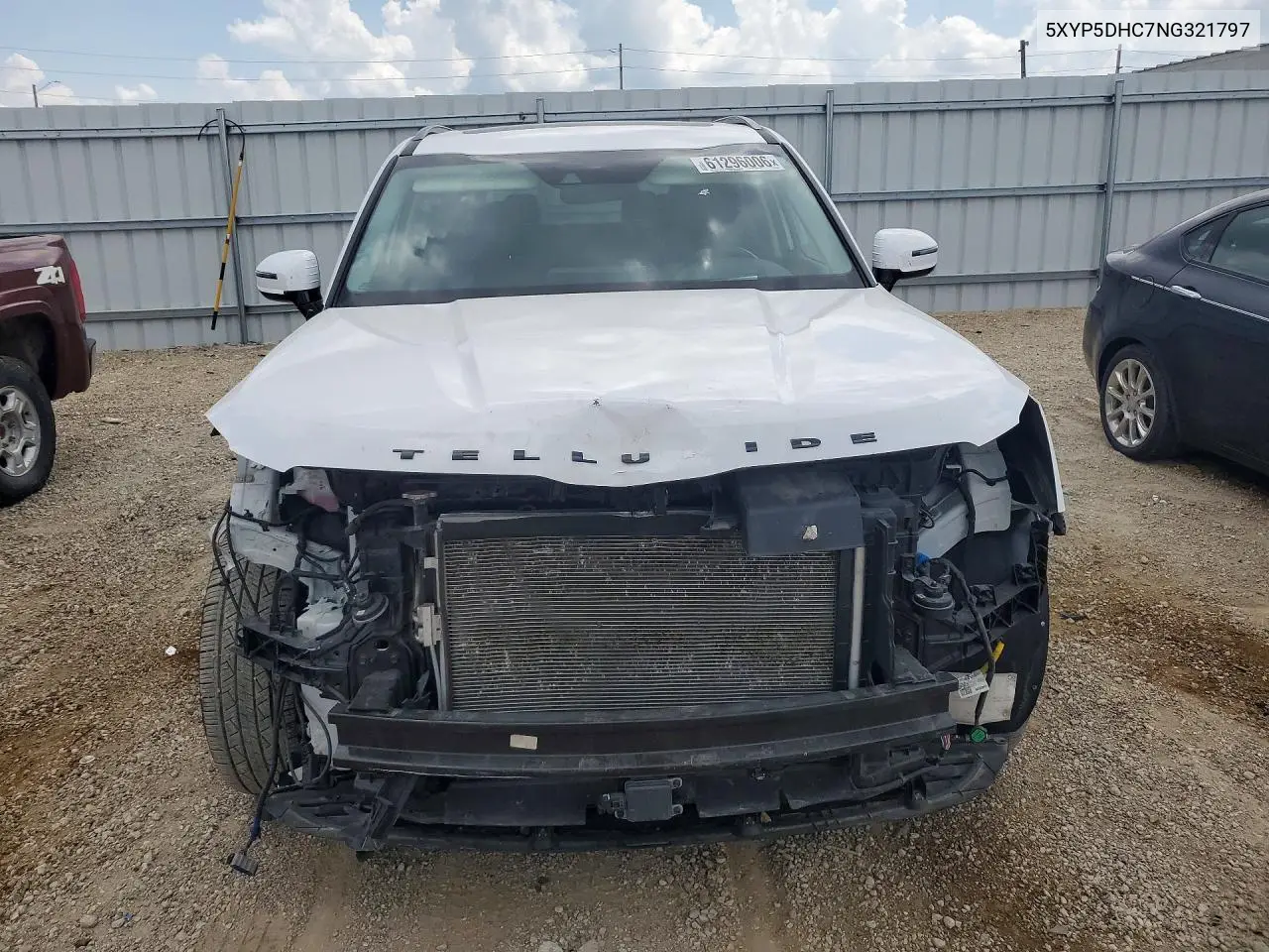 2022 Kia Telluride Sx VIN: 5XYP5DHC7NG321797 Lot: 61296006