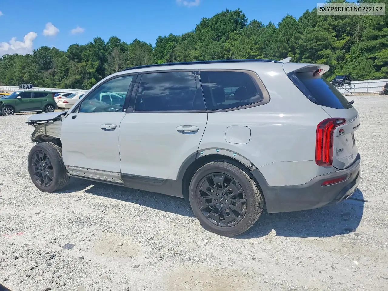 2022 Kia Telluride Sx VIN: 5XYP5DHC1NG272192 Lot: 61412986