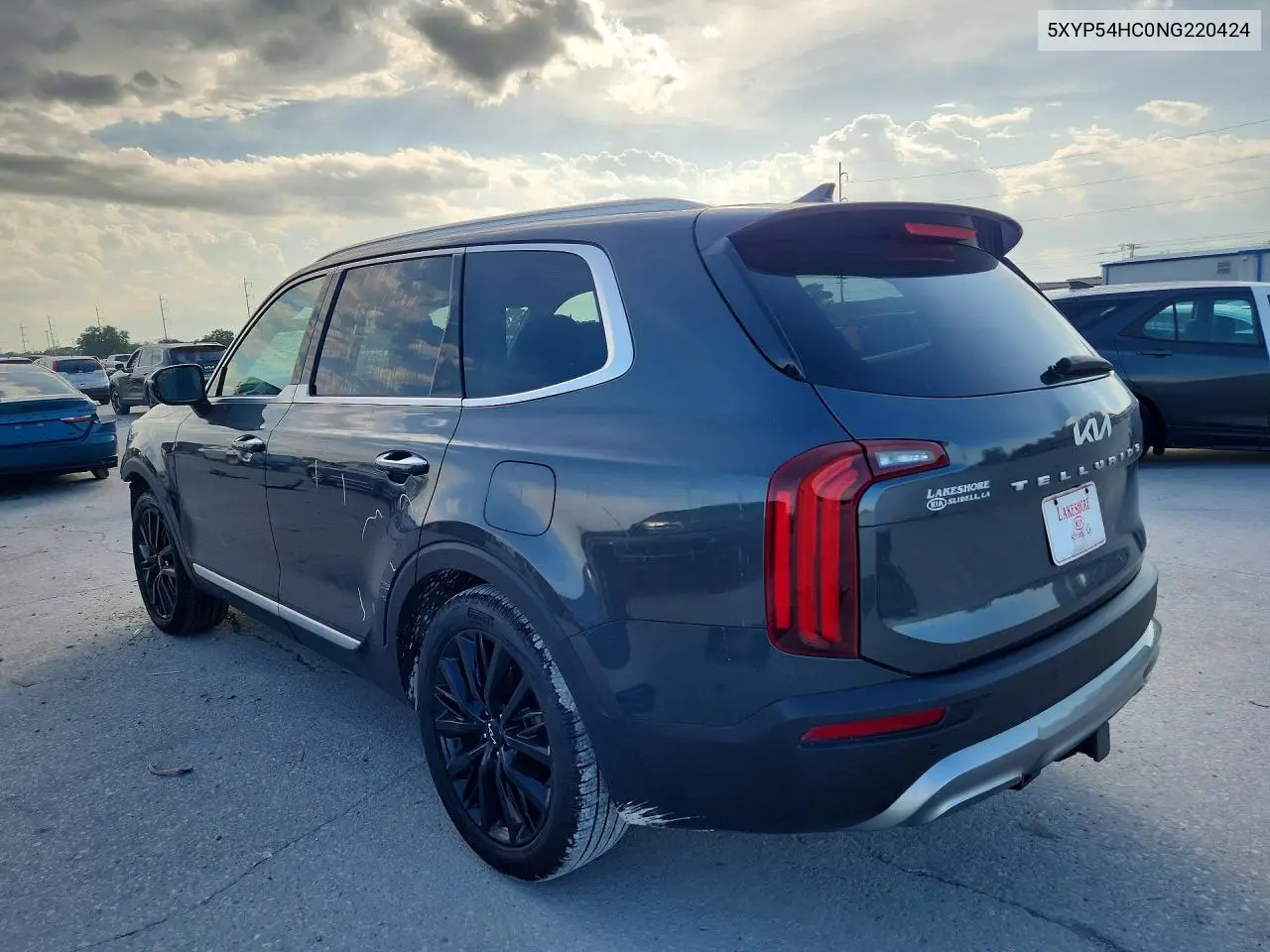 2022 Kia Telluride Sx VIN: 5XYP54HC0NG220424 Lot: 61630426