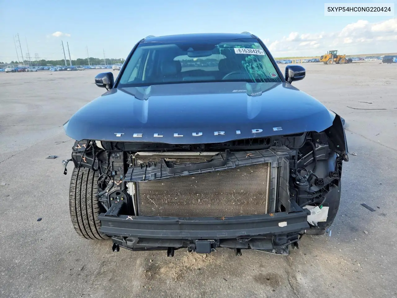 2022 Kia Telluride Sx VIN: 5XYP54HC0NG220424 Lot: 61630426