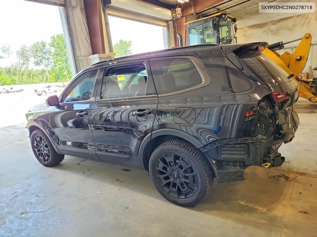 2022 Kia Telluride Ex VIN: 5XYP3DHC2NG278718 Lot: 61933416