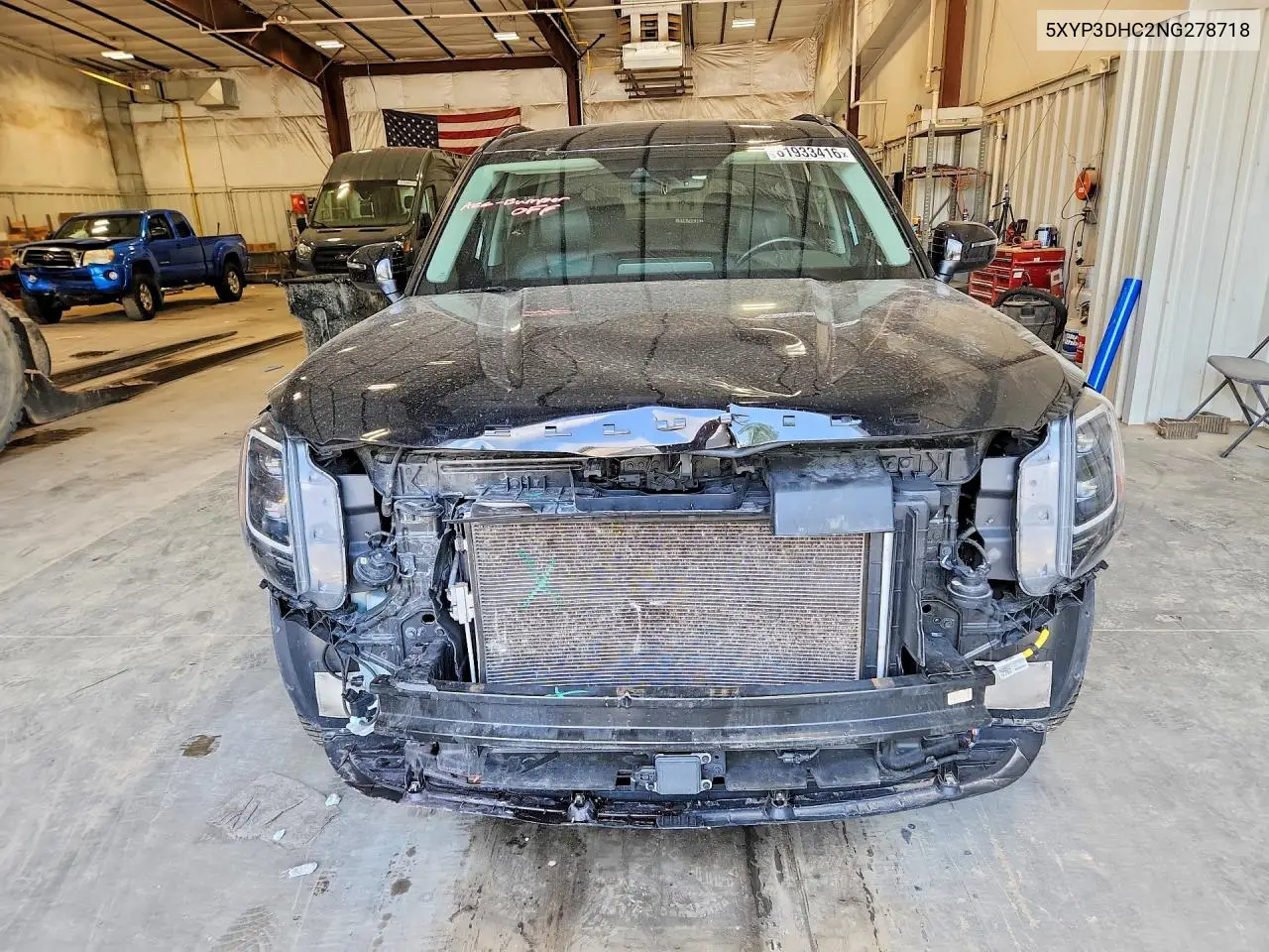 2022 Kia Telluride Ex VIN: 5XYP3DHC2NG278718 Lot: 61933416