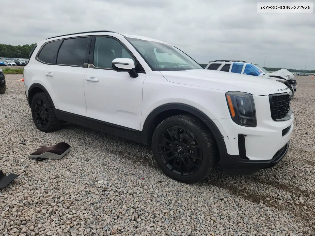 2022 Kia Telluride Ex VIN: 5XYP3DHC0NG322926 Lot: 62026546