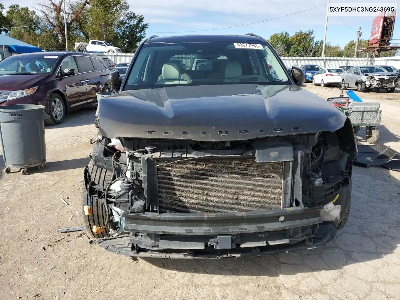 5XYP5DHC3NG243695 2022 Kia Telluride Sx