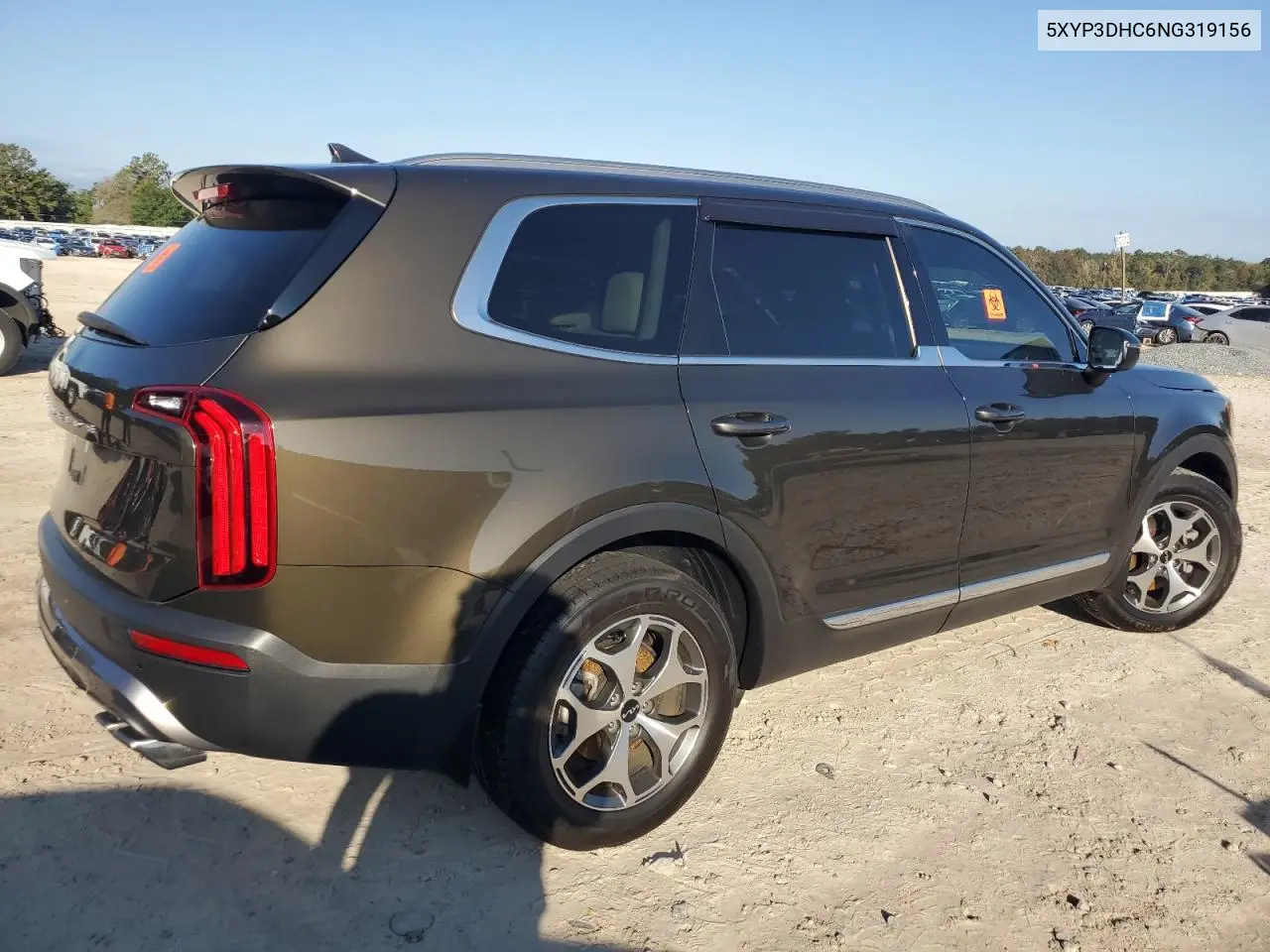 5XYP3DHC6NG319156 2022 Kia Telluride Ex