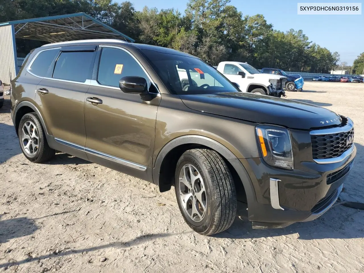 5XYP3DHC6NG319156 2022 Kia Telluride Ex