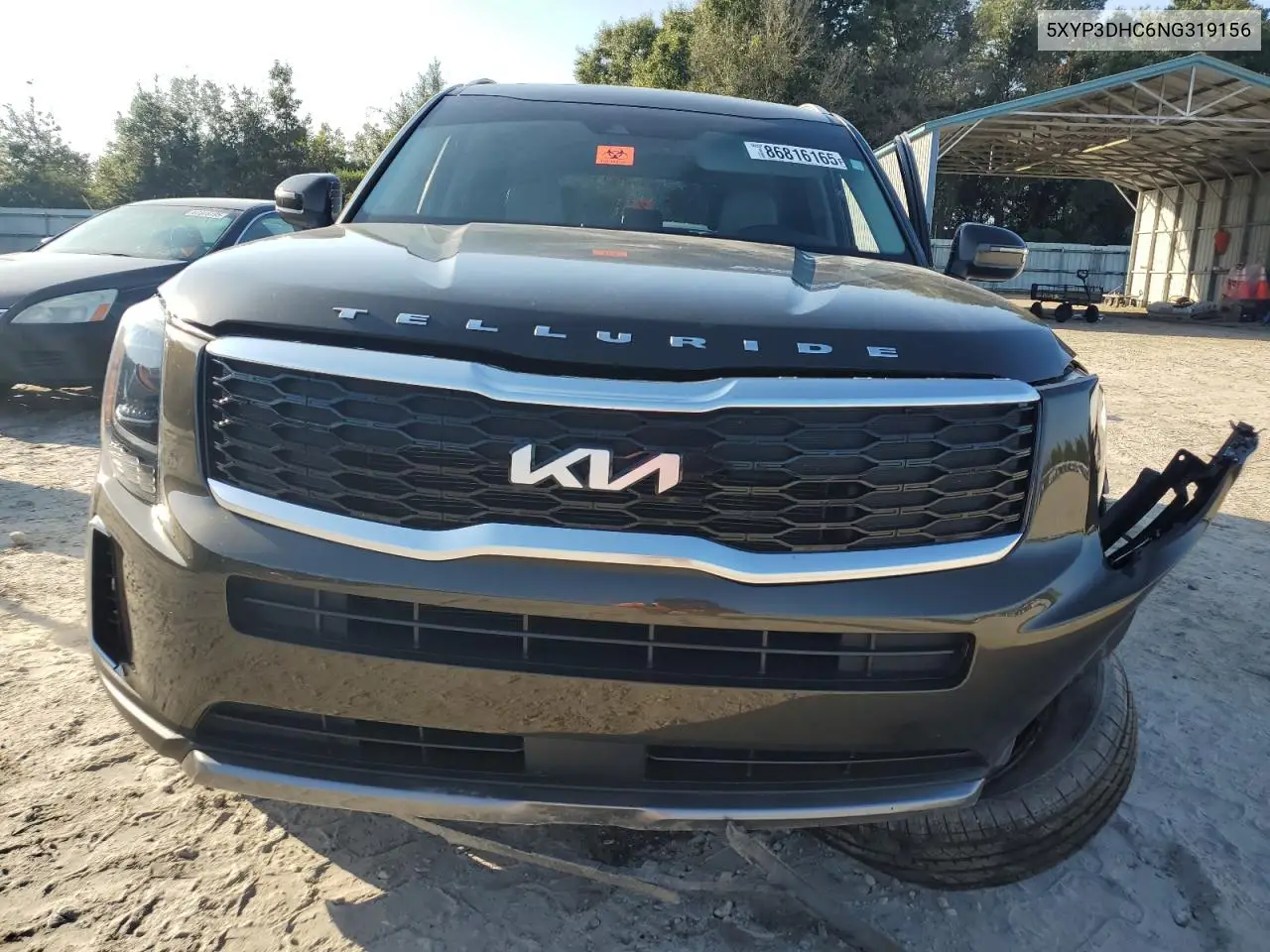 5XYP3DHC6NG319156 2022 Kia Telluride Ex