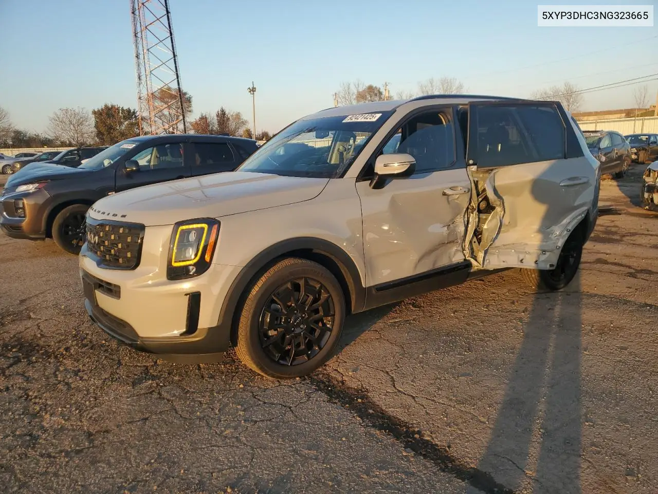 5XYP3DHC3NG323665 2022 Kia Telluride Ex