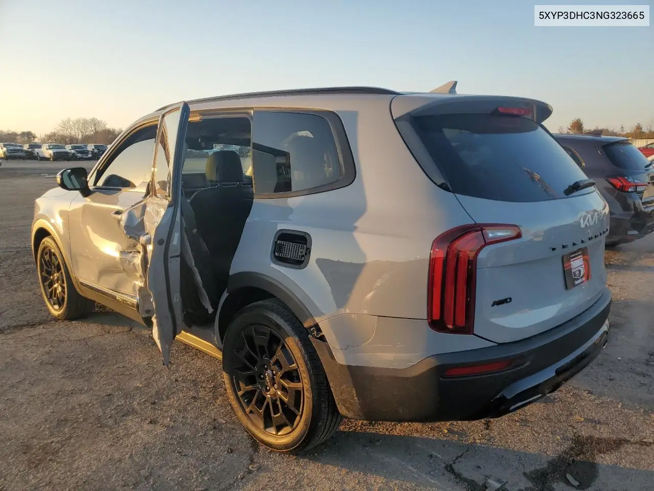 5XYP3DHC3NG323665 2022 Kia Telluride Ex