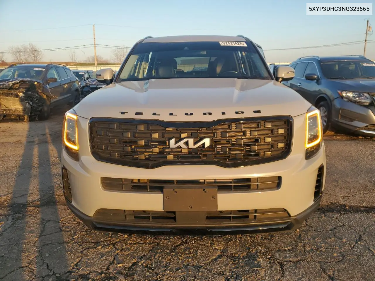 5XYP3DHC3NG323665 2022 Kia Telluride Ex