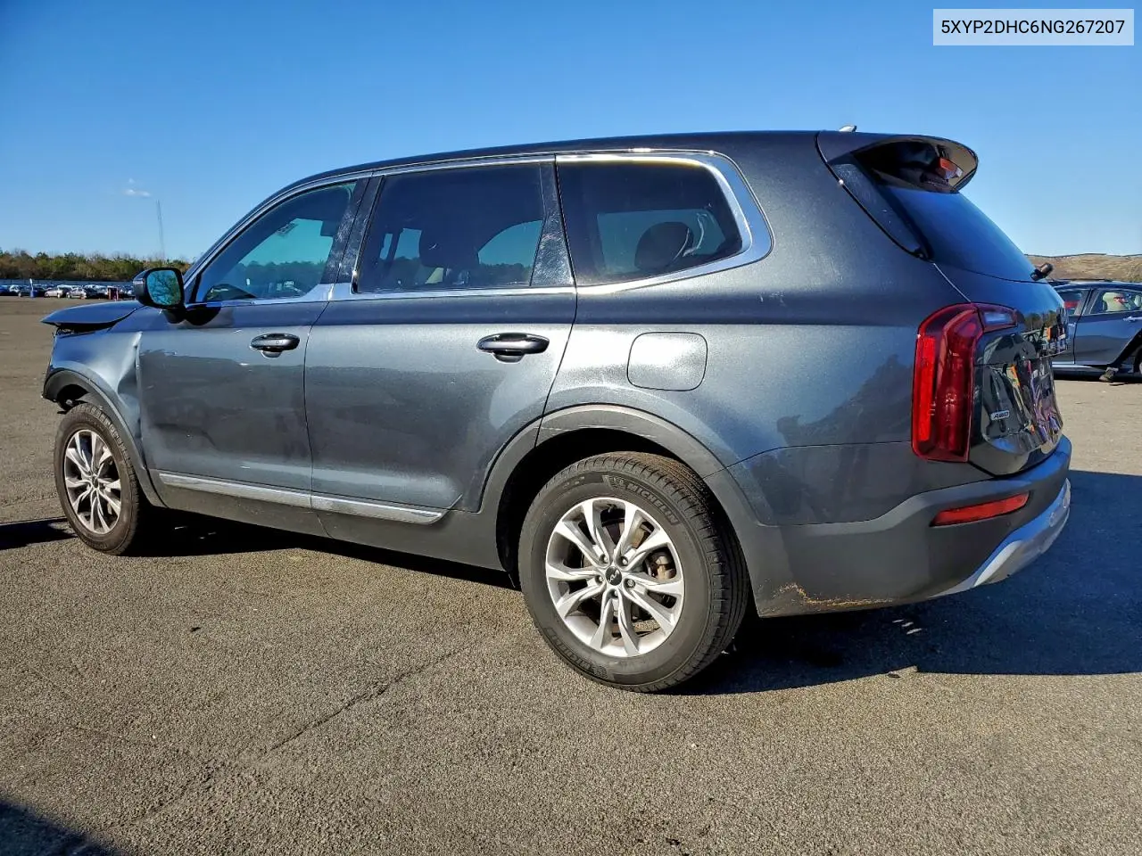 5XYP2DHC6NG267207 2022 Kia Telluride Lx