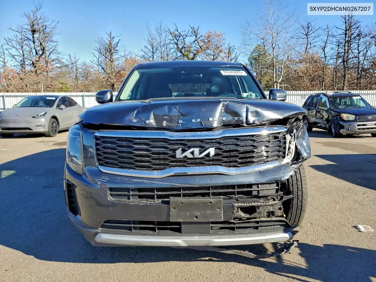 5XYP2DHC6NG267207 2022 Kia Telluride Lx